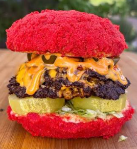 CHEETOS BEEF BURGER