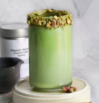 Pistachio Matcha Latte